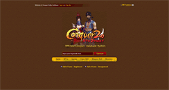 Desktop Screenshot of conquer.db.mmosite.com