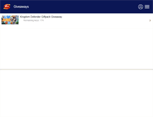 Tablet Screenshot of contest.mmosite.com